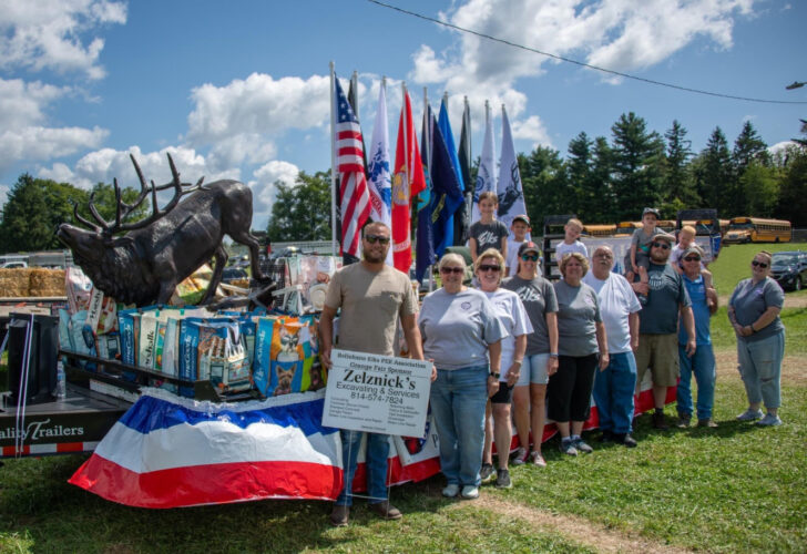 Bellefonte Elks take part in Grange Fair